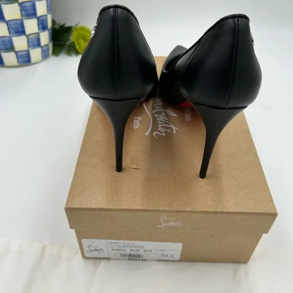 Women's Christian Louboutin sporty Kate 85 size 39.5 made in Italy - Picture 10 of 10